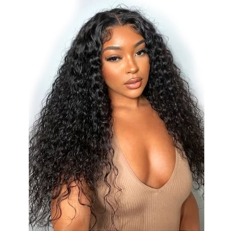 Niki Hair Glueless Fashion Curly Pre Plucked Lace  Frontal Wigs（ID10011)