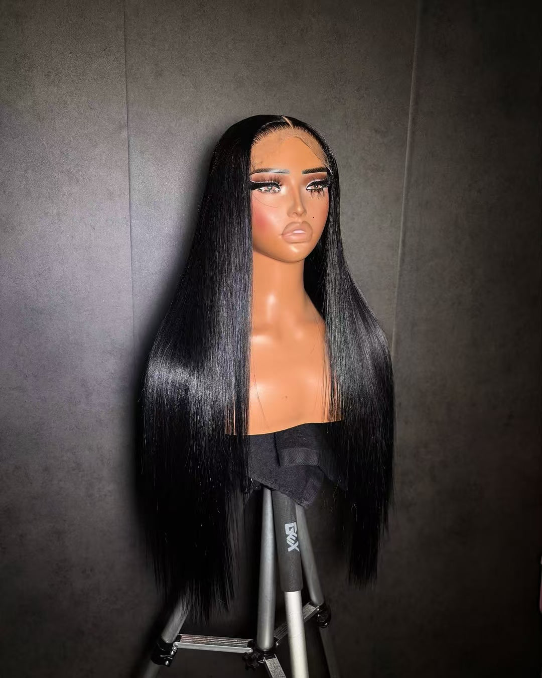 Niki Hair Glueless Silky Straight Pre Plucked Lace  Frontal Wigs（ID10019)