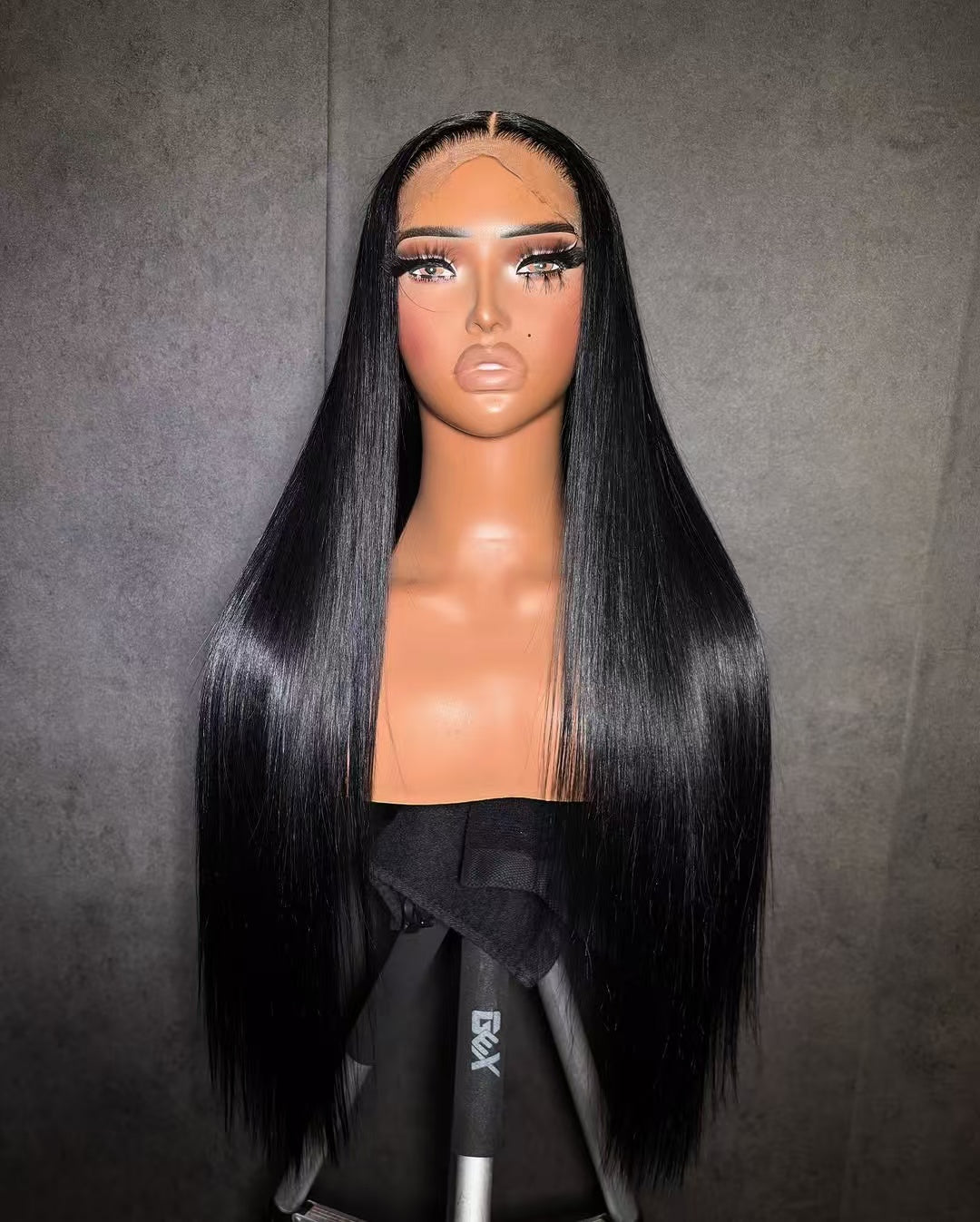 Niki Hair Glueless Silky Straight Pre Plucked Lace  Frontal Wigs（ID10019)