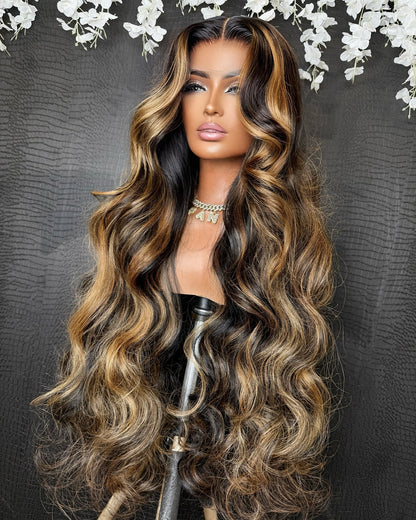 Niki Hair Glueless Pre Plucked Lace  Frontal Wigs(ID:10027)